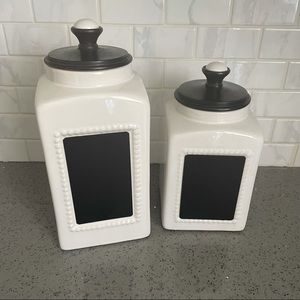 Pier1 Imports India Airtight Canisters